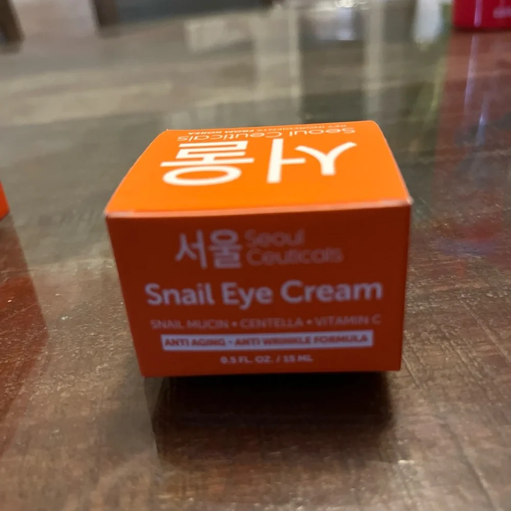 Facial and eye cream Snail Eye Cream - facial cream 2 piece